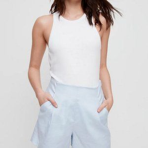 Aritzia Babaton JUDD Shorts, high waist, linen blend, makes ya ass look great